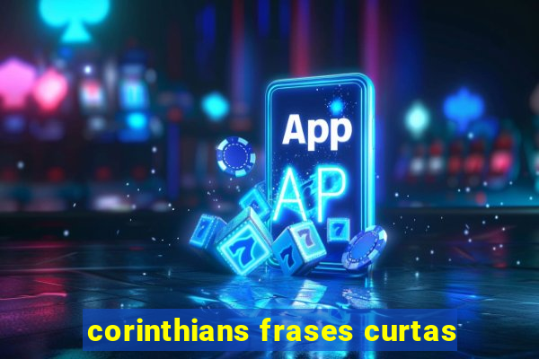 corinthians frases curtas